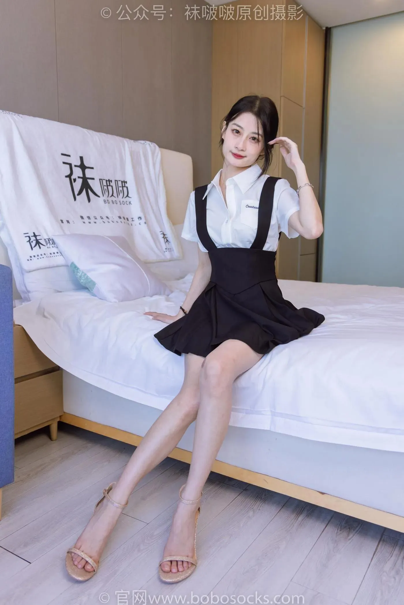 [BoBoSocks袜啵啵]NO.180 苏苏-高跟鞋、肉丝、裸足、踩酸奶剧情 [161P]插图7
